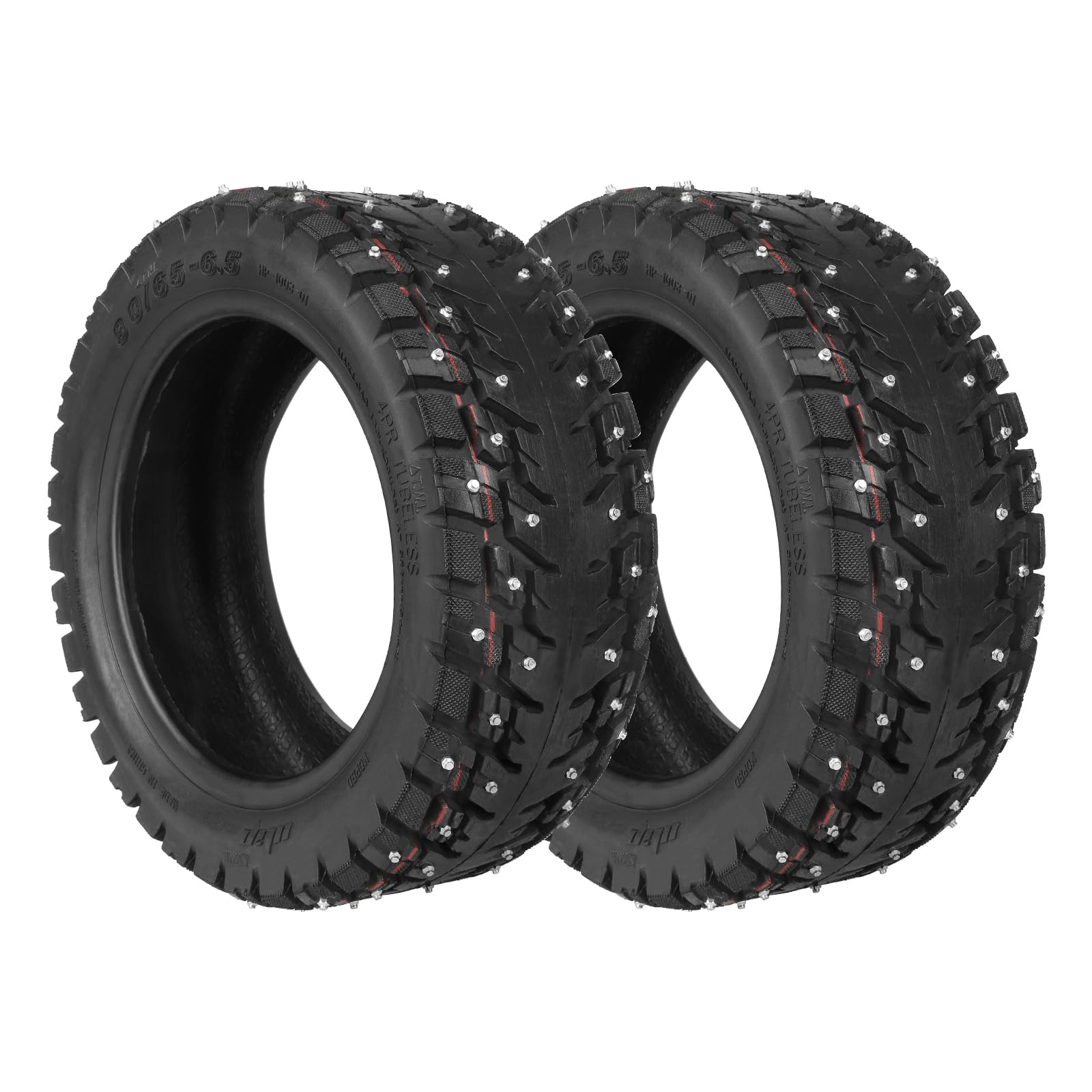 ulip 90/65-6.5 Offroad Reifen mit Verdickt Schlauch für Dualtron Thunde/Speedual Plus/Zero 11X von ulip