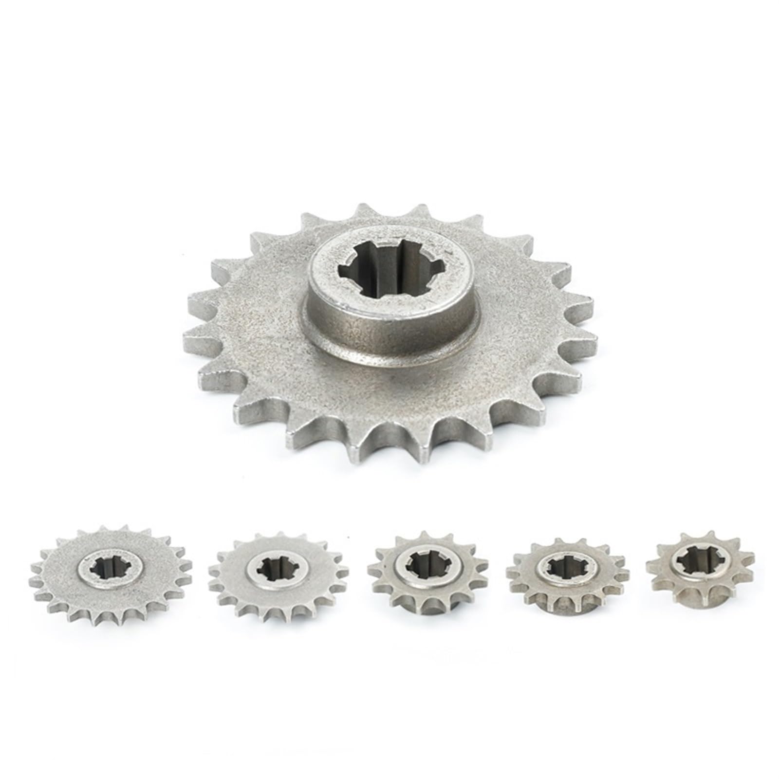 47cc 49cc Vorne Getriebe Kettenrad T8F 11T 13T 14T 17T 20T Ritzel Kettenrad kette Cog Metall for ATV Bike Moped Roller (Size : T8F 20T) von urhep