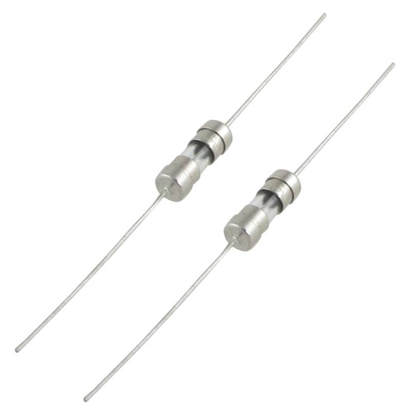 sourcing map 10 x Glaspatrone Langsam Durchbrennende Axiale Bleisicherung 3,6 x 10 mm 250 V 3,15 A von uxcell