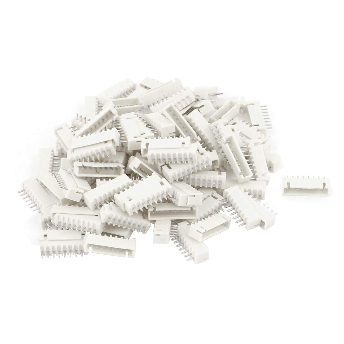 sourcing map 100Stk Stecker 8 Pins 2,54mm XH Kopfzeile Buchsenleiste de von uxcell