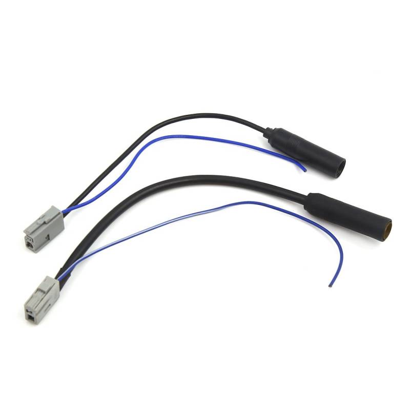 sourcing map 2 Stück schwarz Auto Radio Stereo weiblich Antenne Adapter Stecker für Honda DE de von uxcell