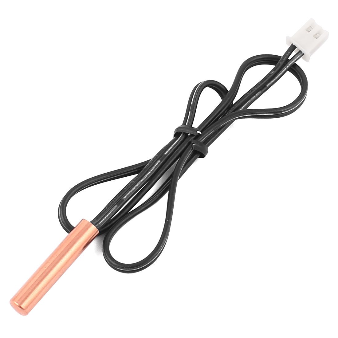 sourcing map Kupfer-Farbe Kopf Temperatur Thermal Thermistor TC 5K Sonde Sensor 15" lang DE de von uxcell