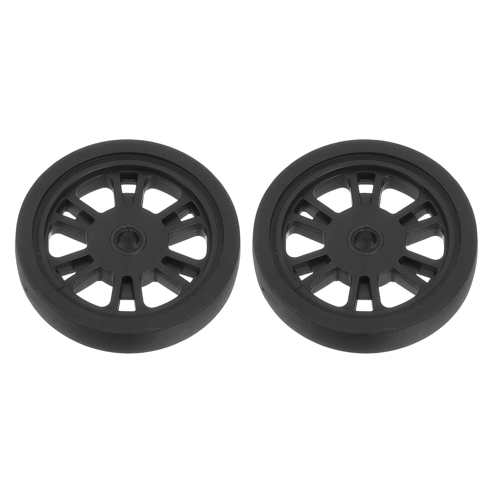 uxcell 2Pcs 60mm x 20mm Gepäck Rad Ersatz Koffer Trolley Räder DIY Reparatur Spinner Rad Gepäck Zubehör Schwenkräder Grau, GRAU von uxcell