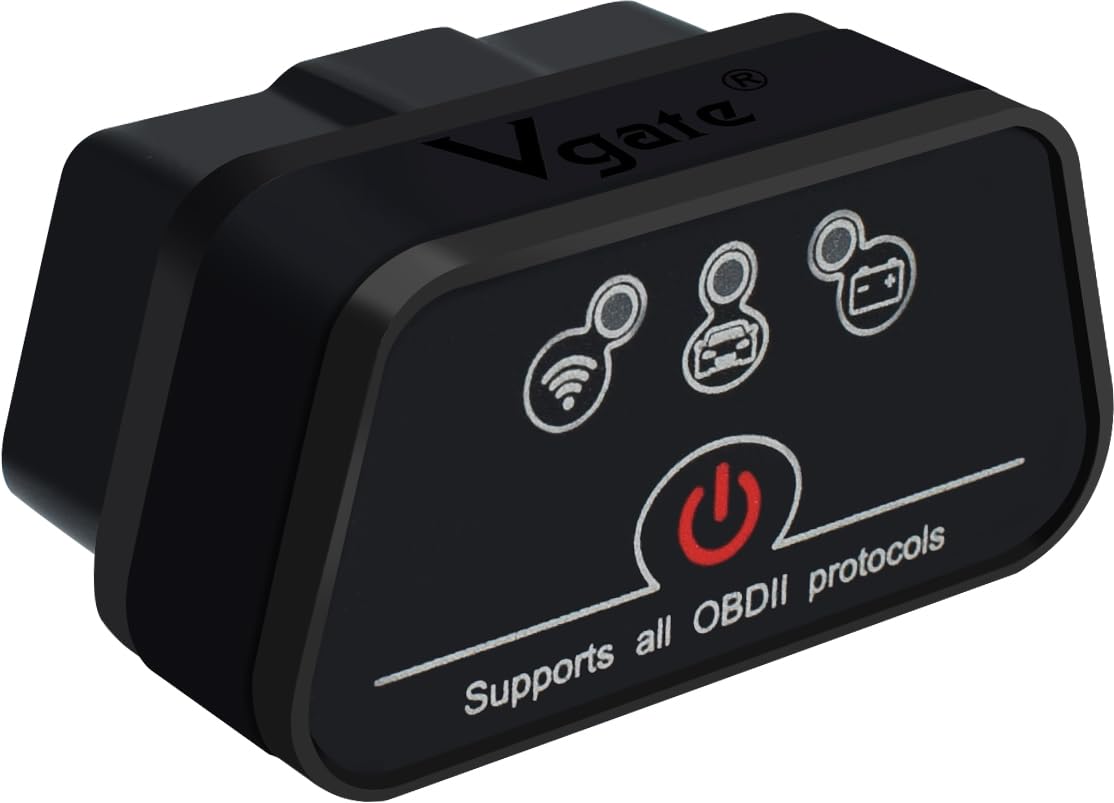 vLinker iCar2 Mini WiFi OBD II Code Reader EOBD Scanner Adapter Automotive Engine Diagnostic Scan Tool für Android und Windows von vLinker