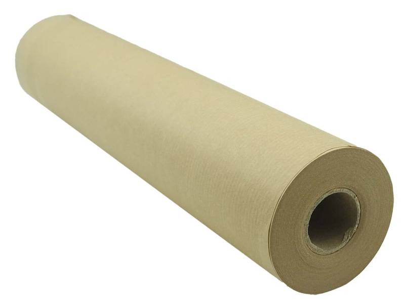 varivendo Papierrolle 50 m Natürliches Recyclingpapier zum Einpacken von Geschenken, Basteln, Stauen, Verpacken, Versenden, Paket Dekorpapier (300 mm x 50 m (1 Rolle)) von varivendo