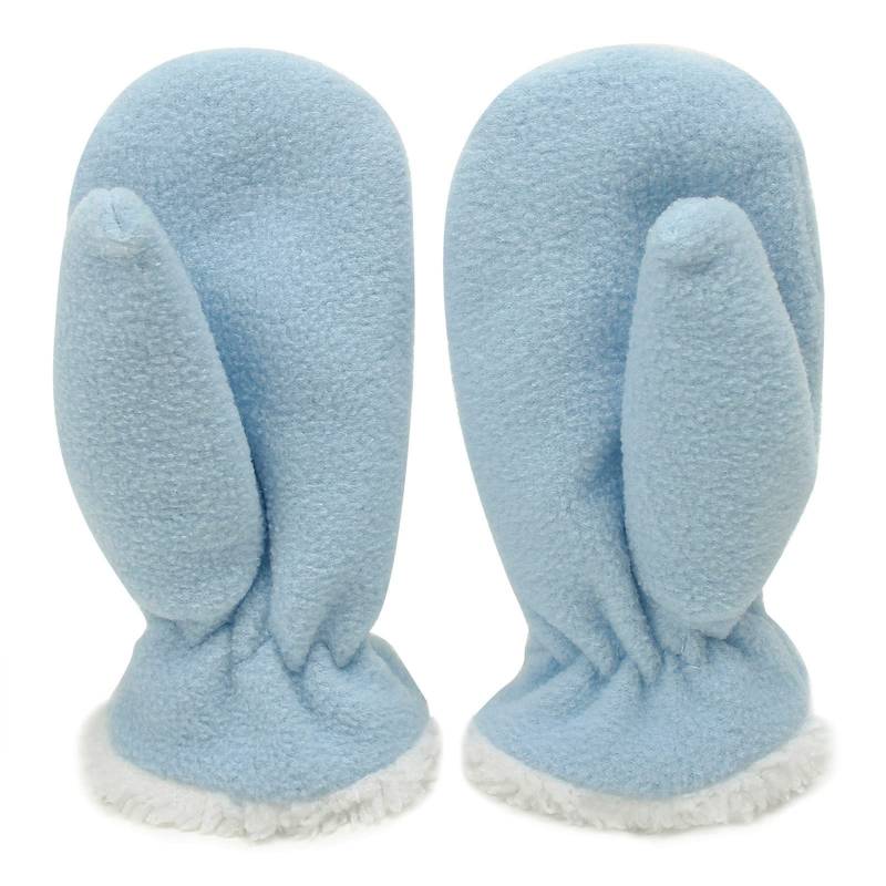 vejtmcc Handschuhe Handschuhe für Ski Schnee Winter Kleinkind warm für Baby 14 Handschuhe Schnee Fäustlinge Handschuhe Karneval Accessoires Damen (Light blue, S) von vejtmcc