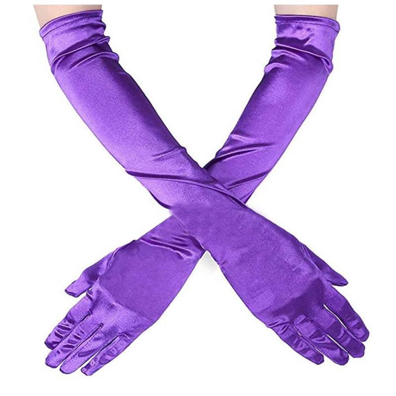 vejtmcc Hochzeit Abend Aufführung Frauen lange Kleidung Teufel Kleid Damen (Purple, One Size) von vejtmcc