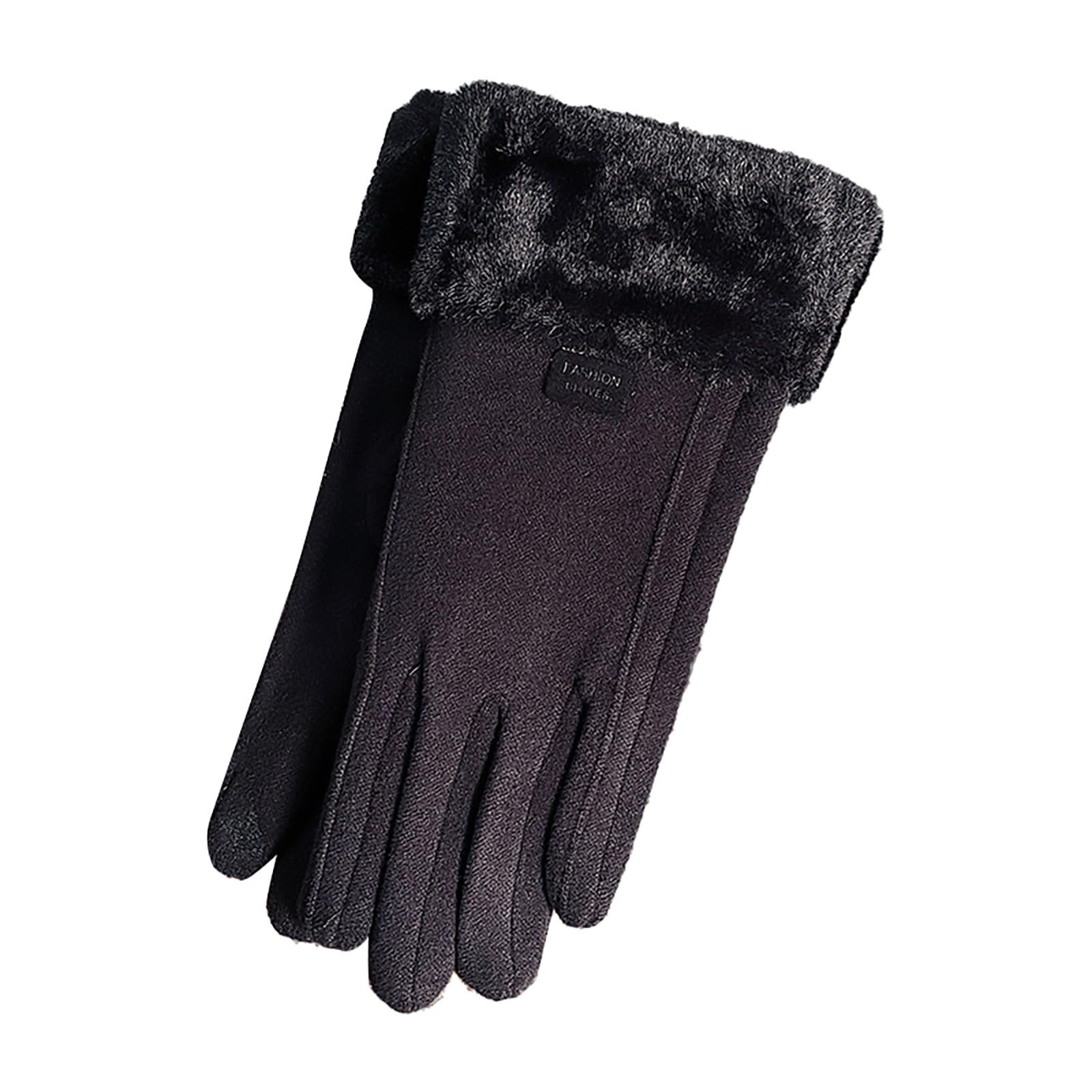 vejtmcc Warme Winter-Fahrradhandschuhe für Damen, samtverdickt, kalt und winddicht Sexspielzeug Für Damen Extrem Set (Black, One Size) von vejtmcc