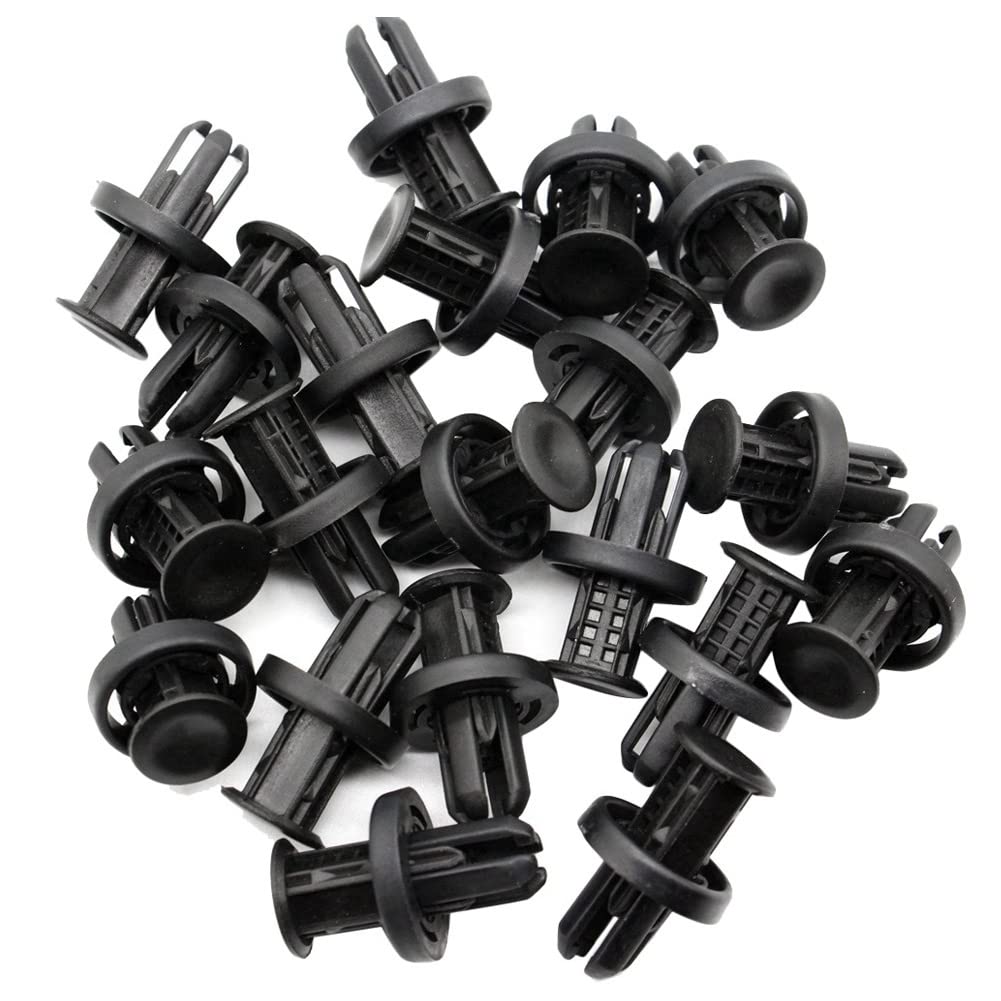 veorly 100 Clips 91505-TM8-003 91505TM8003 Panel Retainer Fastener Kit Auto Plastic Clip Replacement Accessories von veorly