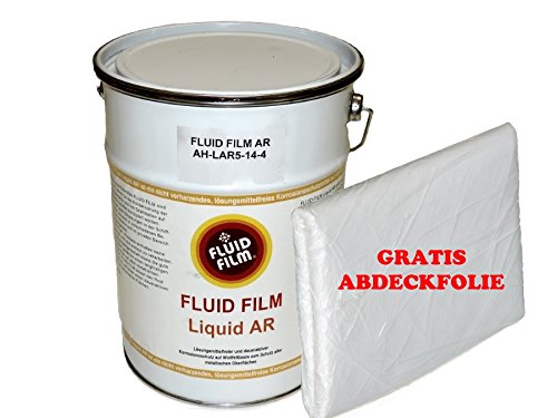 COLOURLOCK Fluid Film Liquid AR Korrosionsschutz 5 Liter Kanister + gratis Abdeckplane von COLOURLOCK