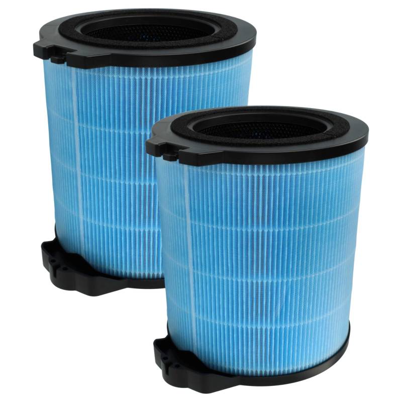 vhbw 2x HEPA Filter H12 Ersatz für Hoover 35602347, U97 für Luftreiniger - Ersatz-Filter mit integriertem Aktivkohle-Filter von vhbw