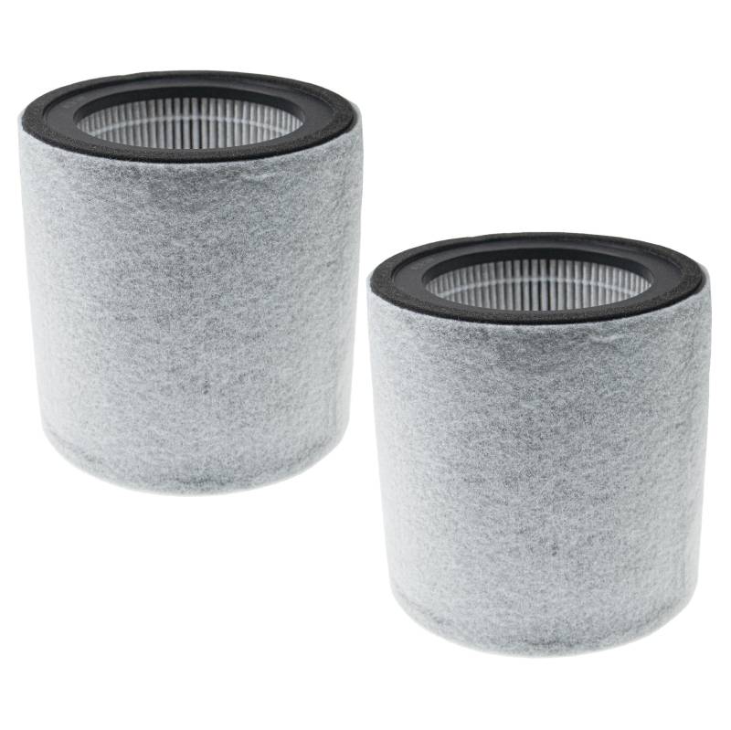 vhbw 2x HEPA Filter H12 Ersatz für Leifheit/Soehnle 68107, 5028252599863 für Luftreiniger - Ersatz-Filter von vhbw