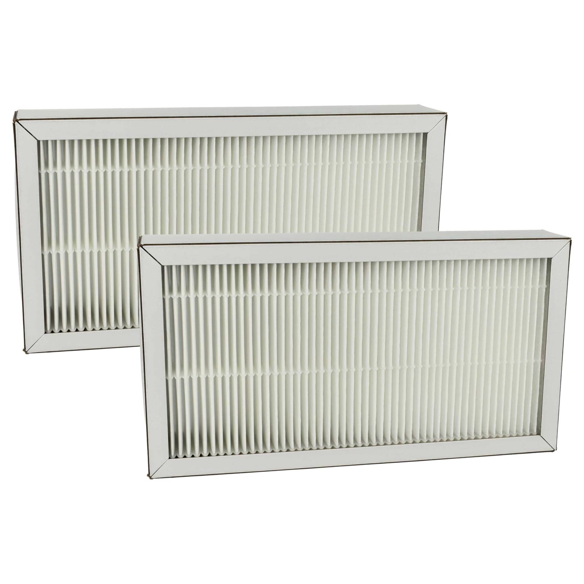 vhbw 2x Luftfilter F7 Ersatz für Pluggit APFG4F7-190 für Lüfter, Badlüfter, Ventilator, Lüftungsgerät - Weiß von vhbw