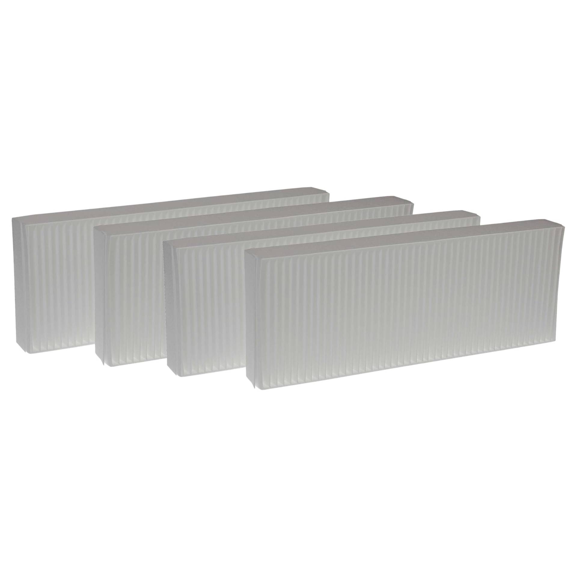 vhbw 4x Filter G4 Ersatz für Zehnder 527004250 für Lüftungsgerät - Filterset, 48 x 18 x 10 cm, Weiß von vhbw