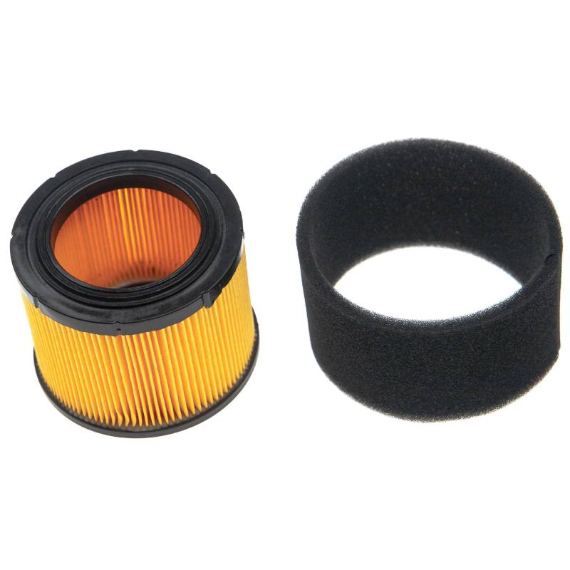 vhbw 2x Filter (1x Schaumfilter, 1x Luftfilter) Ersatz für Kawasaki 11029-0019, 110290032, 11029-0032 für Rasenmähermotor von vhbw