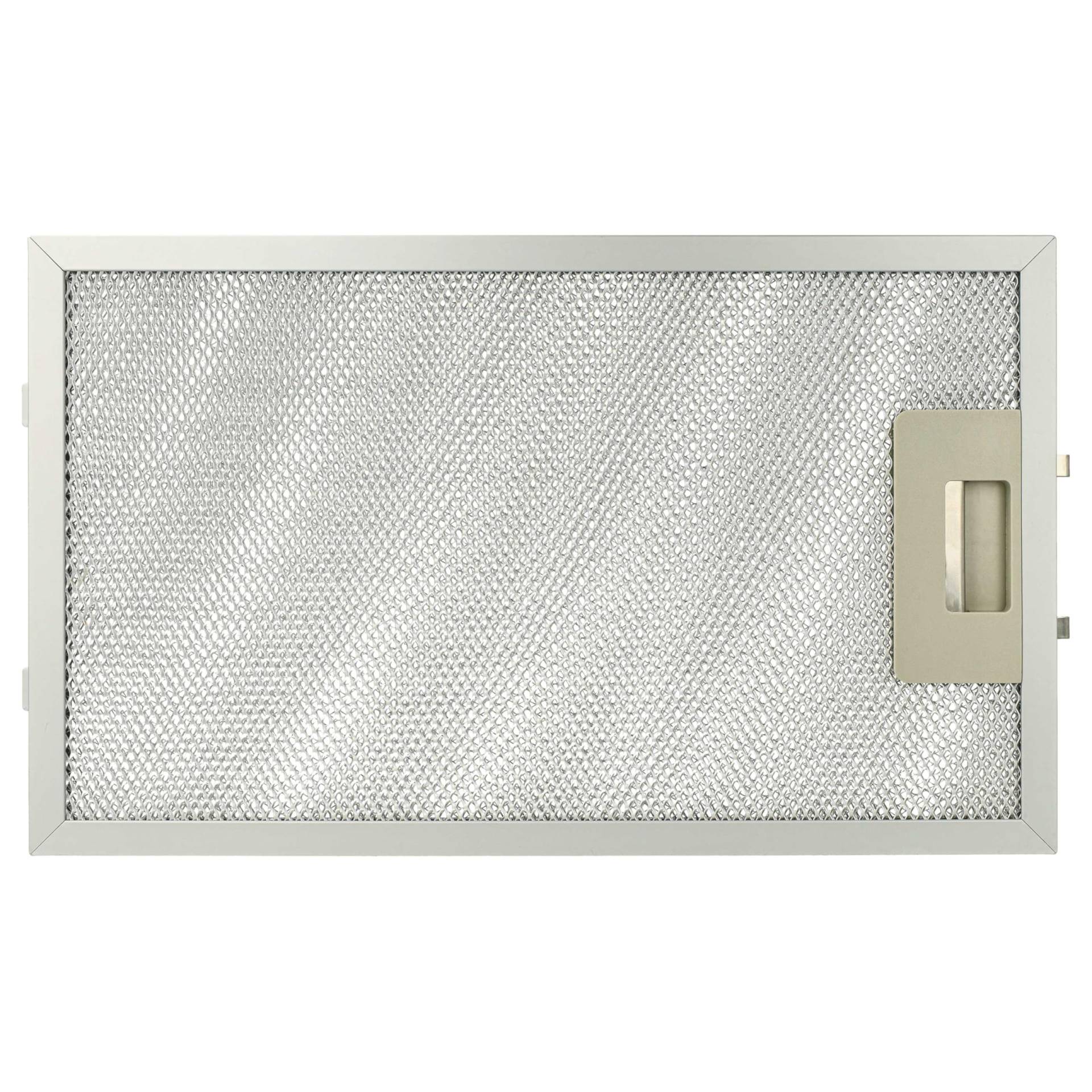 vhbw Filter Metallfettfilter, Dauerfilter 32,5 x 19,6 x 0,85 cm kompatibel mit Electrolux DK9660-AD, EFC6412X Dunstabzugshaube Metall von vhbw