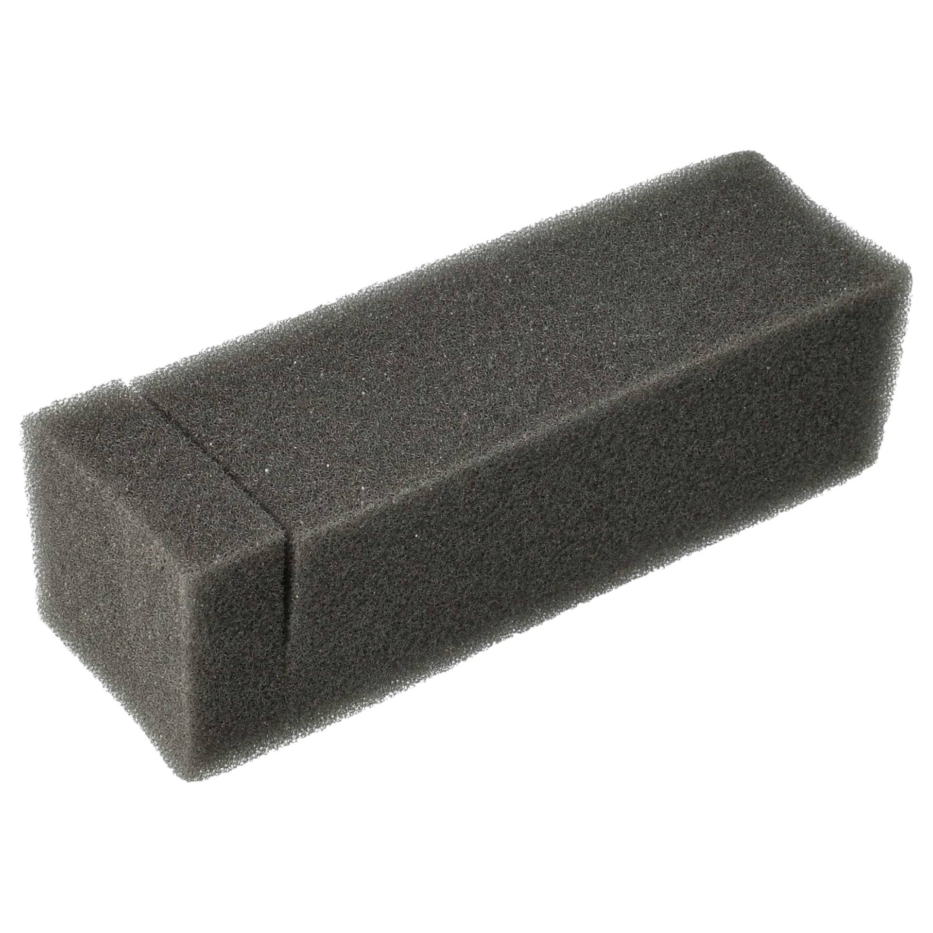 vhbw Schaum-Luftfilter Ersatzfilter Ersatz für Wolf 2087407 für Rasenmäher, 14, x 3,9 x 3,0 cm Schwarz von vhbw