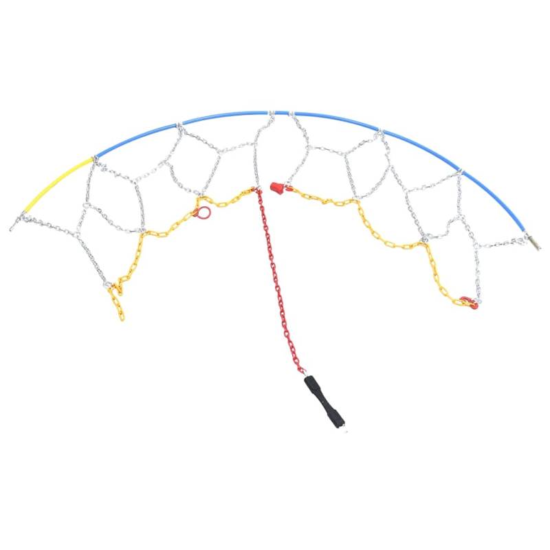 vidaXL 2X Schneekette Autoreifen 9mm KN110 Schneeketten Reifenketten Ketten von vidaXL