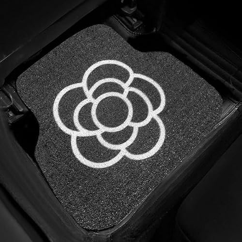 Auto FußMatten Für BM*W 3 Series E93 Cabriolet 2007-2013,Wasserfest Antirutsch Fussmatten Massanfertigung Innenausstattung Vorne Und Hinten ZubehöR.,A/Two Rear Foot mats von vmwia