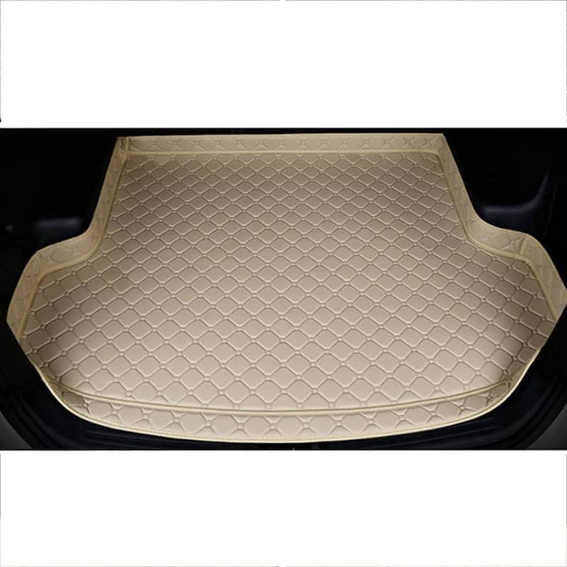 Auto Kofferraummatten Für Subaru Legacy 2010-2015,Langlebiges Wasserdicht Kratzfest Kofferraum Cargo Schutzmatte Innenausstattung Zubehör.,A/Beige von vmwia