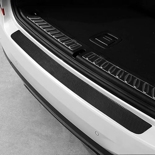 Auto Kohlefaser Heckstoßstangenschutz für Aston Martin DB9 Coupe 2004-2012, Kofferraum Schutzbrett TüRschwelle Mit,Kofferraum Kratzschutz,Styling Aufkleber ZubehöR von vvvyfx