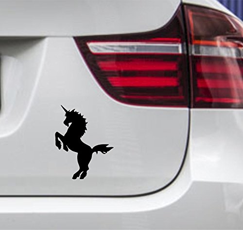 wDesigns 2er Set Autoaufkleber Einhorn Last Unicorn Pferd Pony Tuning Aufkleber Sticker von wDesigns