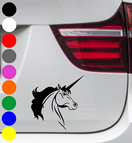 wDesigns Autoaufkleber Einhorn Pferd Pony Last Unicorn Tuning Aufkleber Sticker Decal von wDesigns