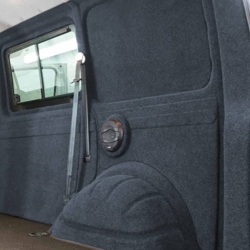 wamovo Innenverkleidung Filz Schiefer Ausbau universell passend für Campingbus, Kastenwagen (Verschiedene Größen) (Schiefer (10x2m)) von wamovo