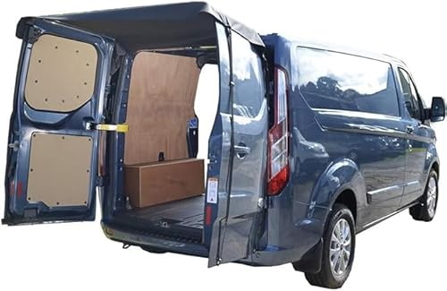 T5 Hintere Markisenabdeckung strapazierfähig 210D Oxford-Gewebe Wohnmobil Schutz für T5.1 T6 Fo/rd Transit Op/EL Vi/varo (2001-2019) Wohnwagen, rv,Van,Camping Zubehör, mit Metallclip,Schwarz von wanweimei