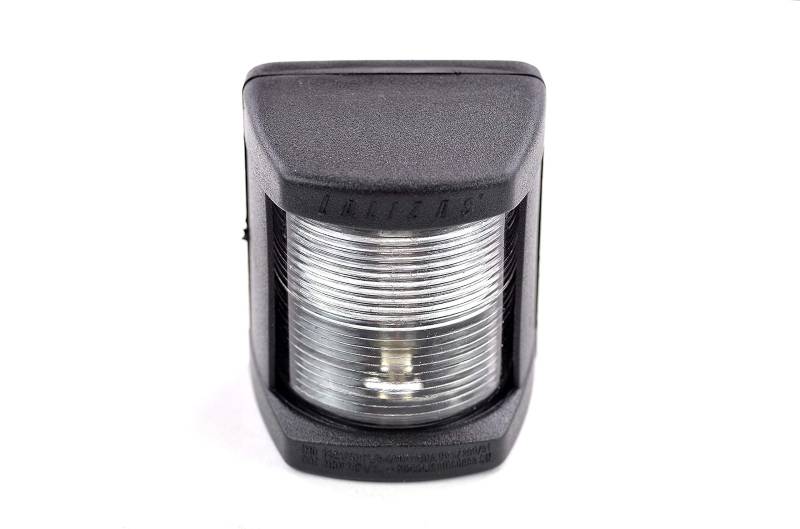 wellenshop LED Hecklaterne Boot Navigationsbeleuchtung 12V Schwarz von wellenshop