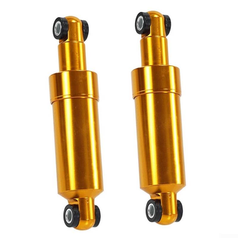 Hydraulische Stoßdämpfer-Hinterräder, verstellbare Dämpfung, hydraulische Hinterradstoßdämpfer für MTB/E-Bike/Roller, 100/110125 mm (110 mm Gold) von wenyouya