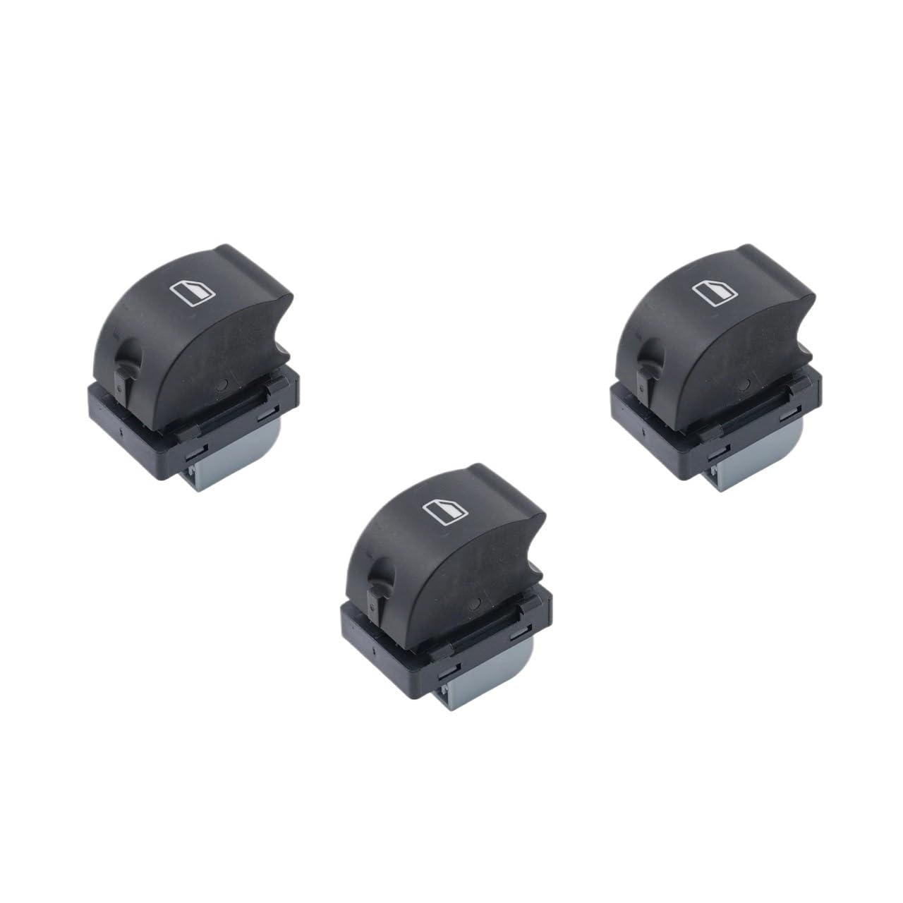 wfqxili [Replacement] 3 PCS 8E0959855 for A4 B6 B7 RS4 Limousine R8 for TT for Seat Exeo Power Beifahrer Fenster Schalter Steuerung einzelne Taste von wfqxili