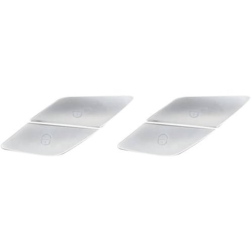 wfqxili [Replacement] 4X Autotürschalter-Entriegelungstasten Pailletten-Dekorationsabdeckungsverkleidung for Mercedes for Benz W205 W213 X253 CE-Klasse for GLC 2015-2019 von wfqxili