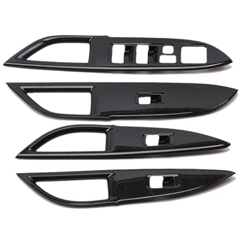 wfqxili [Replacement] ABS Innere Tür Armlehne Fensterheber Schalter Taste Abdeckung Trim for Mitsubishi for Outlander 2013-2019 Auto Zubehör von wfqxili