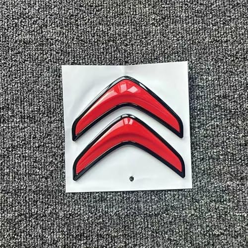 Auto Emblem Aufkleber, für Citroen C3 2016-2020 3D Badge Logo Emblem Buchstaben Abziehbilder Abzeichen Dekoration Car Styling,B von whchion