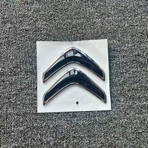 Auto Emblem Aufkleber, für Citroen C3 2016-2020 3D Badge Logo Emblem Buchstaben Abziehbilder Abzeichen Dekoration Car Styling,D von whchion