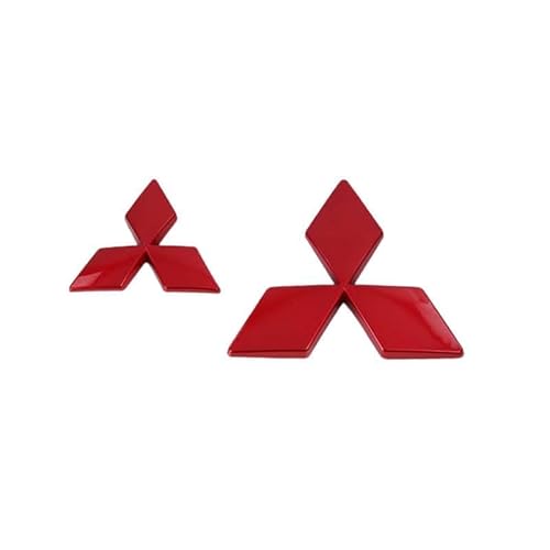 Auto Emblem Aufkleber, für Mitsubishi ASX 2016-2023 3D Badge Logo Emblem Buchstaben Abziehbilder Abzeichen Dekoration Car Styling,B von whchion