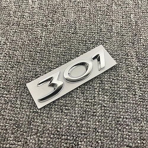 Auto Emblem Aufkleber, für Peugeot 301 3D Badge Logo Emblem Buchstaben Abziehbilder Abzeichen Dekoration Car Styling von whchion