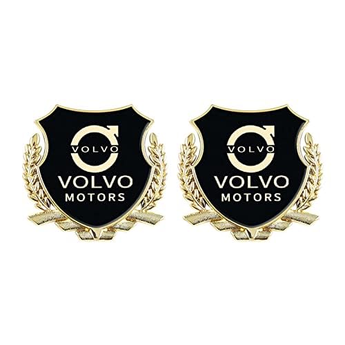 Auto Emblem Aufkleber, für Volvo 3D Badge Logo Emblem Buchstaben Abziehbilder Abzeichen Dekoration Car Styling,A von whchion