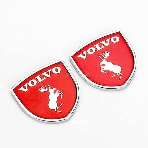 Auto Emblem Aufkleber, für Volvo S60 S80 S90 XC60 XC90 3D Badge Logo Emblem Buchstaben Abziehbilder Abzeichen Dekoration Car Styling,G von whchion