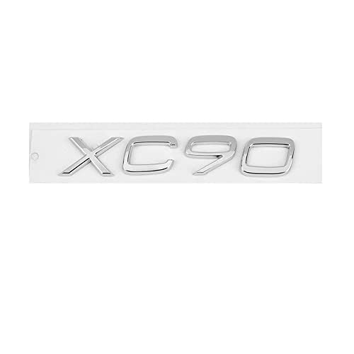 Auto Emblem Aufkleber, für Volvo XC40 XC60 XC90 C30 3D Badge Logo Emblem Buchstaben Abziehbilder Abzeichen Dekoration Car Styling,D von whchion