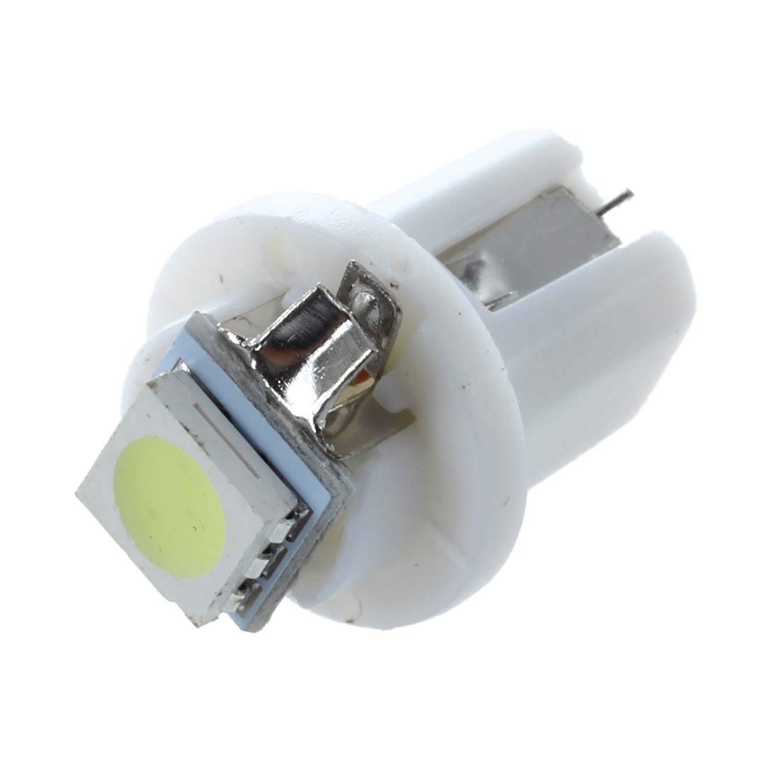 wisspair 10 x LED-Leuchtmittel SMD Tacho B8-5D T5 mit Halterung Weiß Tuning von wisspair