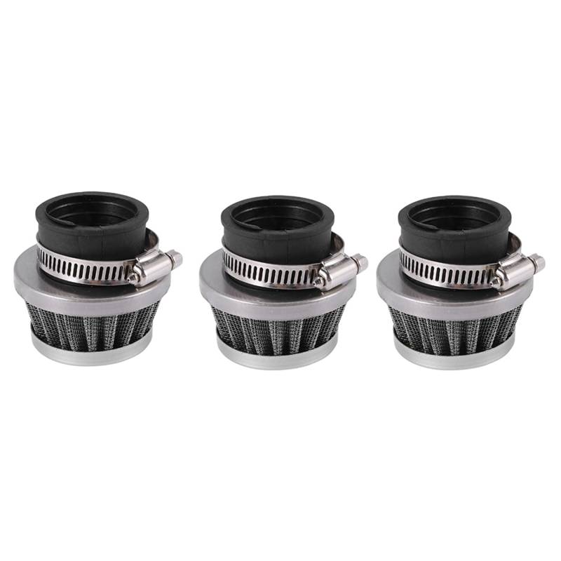 wisspair 3 Stück 35 mm Luftfilter für 110-125 cc Quad Dirt Pit Bike Go Kart von wisspair