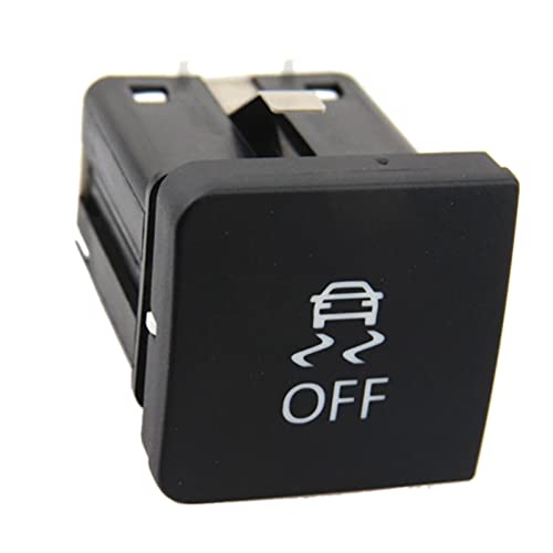 wisspair ESP Off ASR Schaltknopf für elektronisches Stabilitätsprogramm, rutschfest, für Golf MK6 5 MK5 6 1KD927117 von wisspair