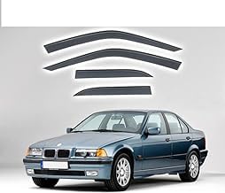 Für BMW 3 Series E36 E46 E90 F30 G20,1990-2023+ Automotive Exterior Accessory Decoration, Selbstklebende Fensterabweiser, Staubschutzbleche, Regenschutzbleche. von wmcxd
