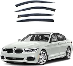 Für BMW 5 Series E39 E60 F10 G30,1996-2023+ Automotive Exterior Accessory Decoration, Selbstklebende Fensterabweiser, Staubschutzbleche, Regenschutzbleche. von wmcxd