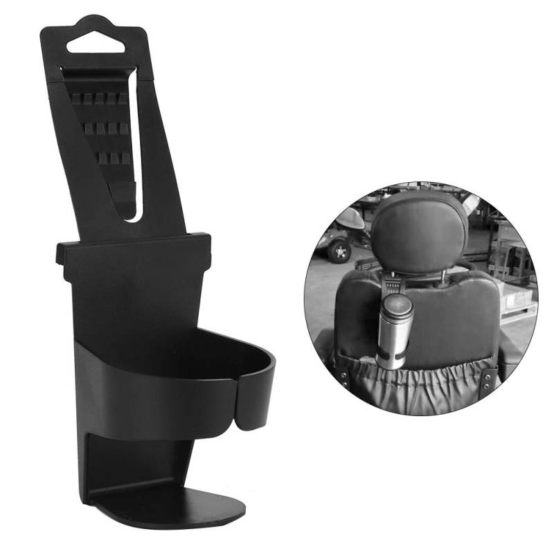 Mobility Scooter Cup Holder, Wasserflaschenhalter, tragbar Strong Pratical für 70mm oder weniger Kann platziert Werden Ältere Roller Rollstuhl Roller von wosume