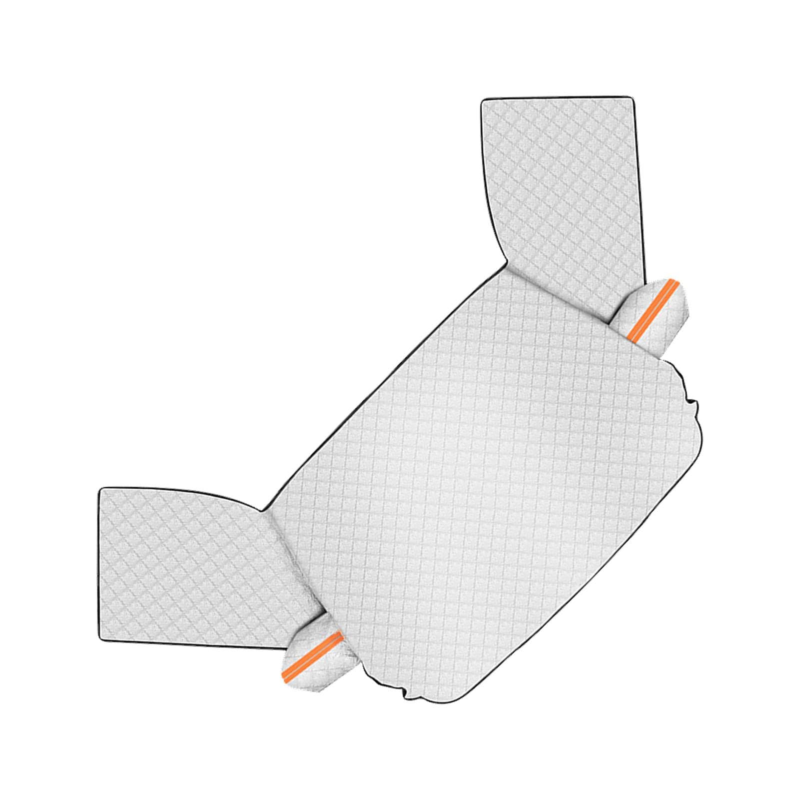 wqibq Windschutzscheiben-Schneedecke, Auto-Schneedecke - Silberne Frostschutz-Windschutzscheibenabdeckungen,Sonnenschutzabdeckung für die Frontscheibe, Windschutzscheibenabdeckung, Sonnenschutz für von wqibq