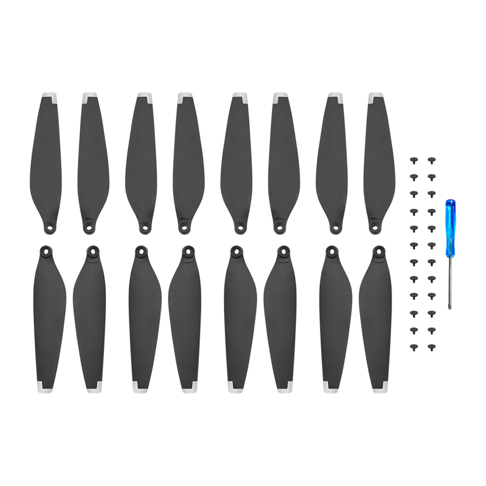 Wtohoby 4 Paar Ersatz 6030F Propeller für DJI Mini 4 Pro/Mini 3 PRO Drohne 16pcs Blade Props Quick-Release Propeller Wing Fans Spare Quadcopters Aircraft Drone Accessory von wtohoby