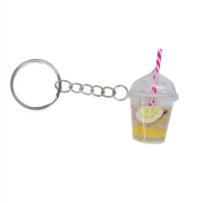 xbiez KawaiiCar Rucksack Schlüsselanhänger Süßer Bubble Tea Schlüsselanhänger Taschenanhänger BobaMilk Teetasse Schlüsselanhänger Tassen Anhänger Süßer Schlüsselanhänger von xbiez